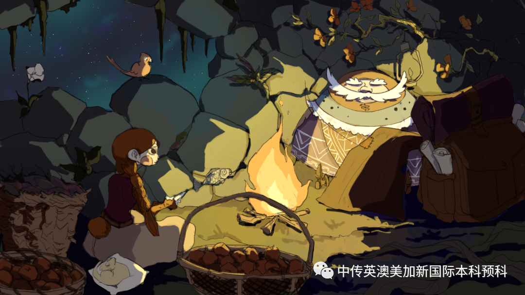 “艺·述”--动漫与数字媒体专业：2021级1+3英澳美加新国际预科毕业作品展